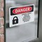 Signmission Lockout Tagout Setup Maintenance Repair Danger Sign, Vinyl Decal, 10in W x 7in L, 2PK OS-2PACK-DS-D-710-L-1428 - alternate 7